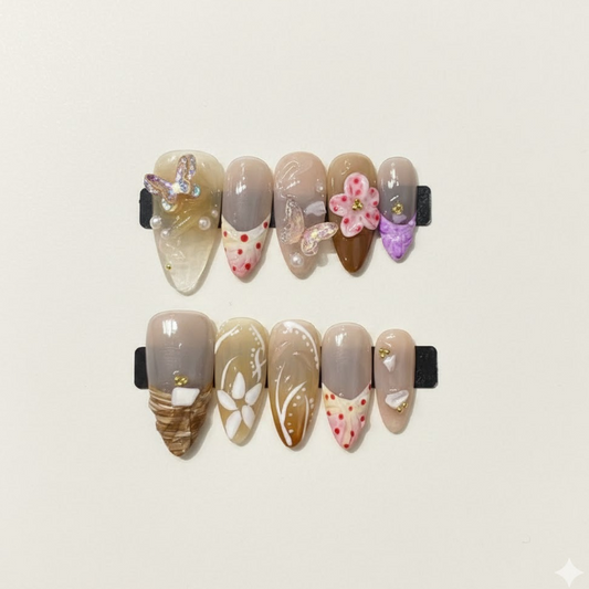 Elowen – Party Press-On Nails