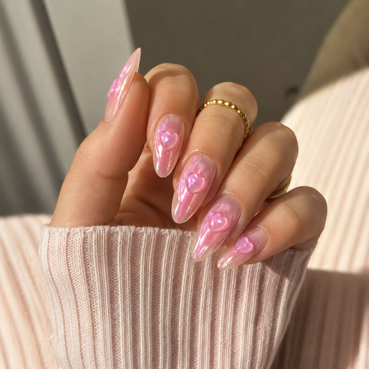 Doll Sugar – Almond Press-On Nails